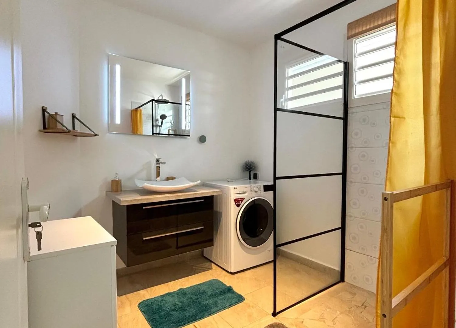 Rubis - Vue Piscine, Balcon, Proche Destraland Lejlighed Baie Mahault